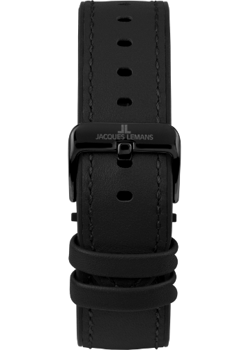 Jacques Lemans Jacques Lemans  Sport 1-2119B кварцевые мужские часы часы крупный план черный циферблата