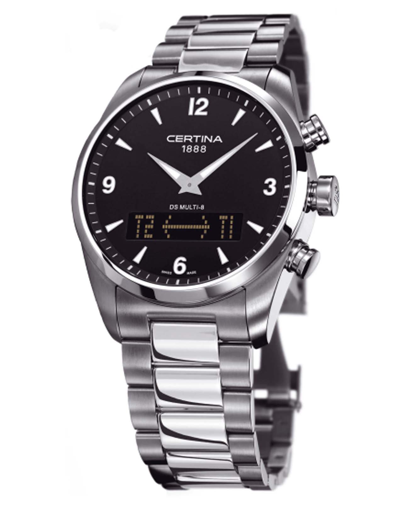 Certina Certina DS Multi-8 C020.419.11.057.00 мужские часы черный циферблат на запястье
