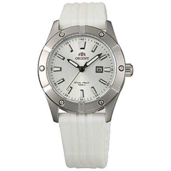 Orient Orient SZ3X006W (FSZ3X006W)  FSZ3X006W  женские часы белый циферблат, браслет  — вид спереди