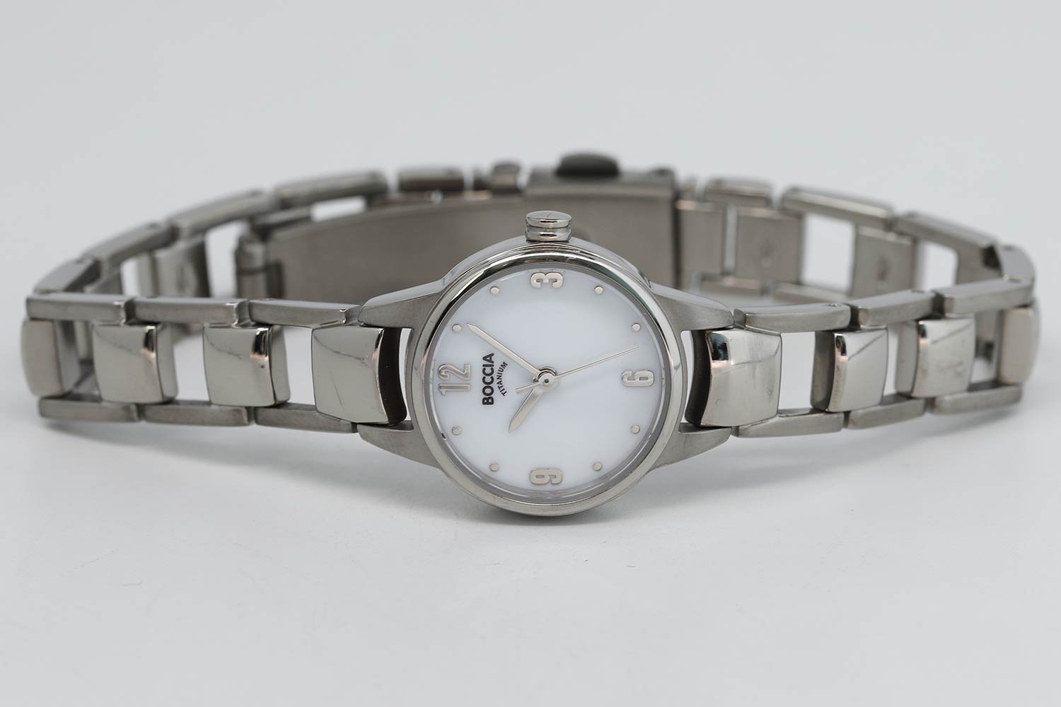 Boccia Titanium Boccia Titanium 3277-01,  германия женские часы на браслете титановый боковой вид