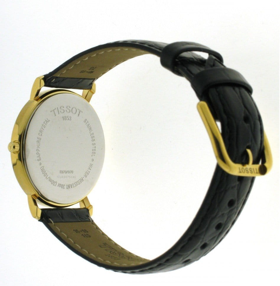 Tissot Tissot Desire T52.5.421.13, t-classic швейцария мужские часы на браслете кожаный боковой вид