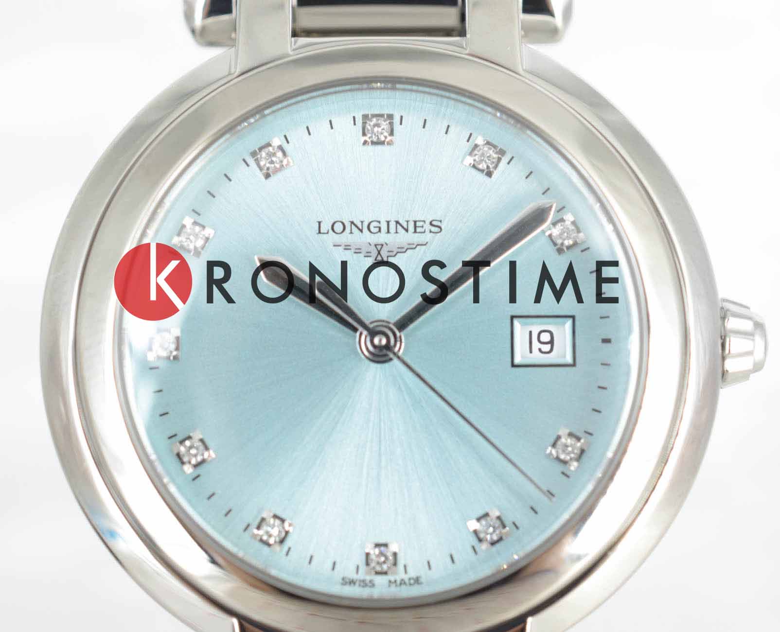 Оригинальные часы Longines Longines PrimaLuna L8.122.4.90.6 кварцевые калибр механизма l152 общий вид