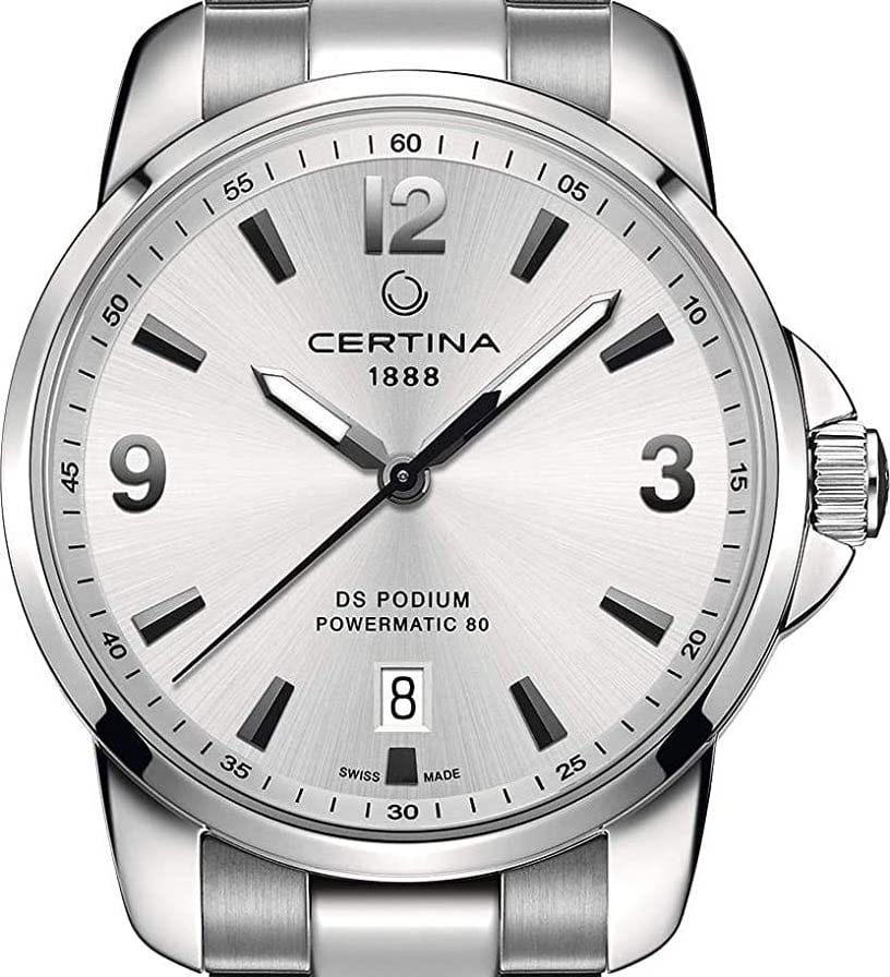 Certina Certina DS Podium C034.407.11.037.00, ds podium швейцария мужские часы на браслете нержавеющая сталь боковой вид
