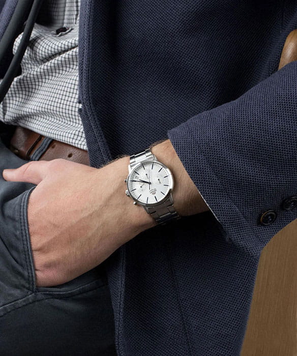 Orient Orient RA-KV0302S (RN-KV0302S) мужские часы белый циферблат на запястье