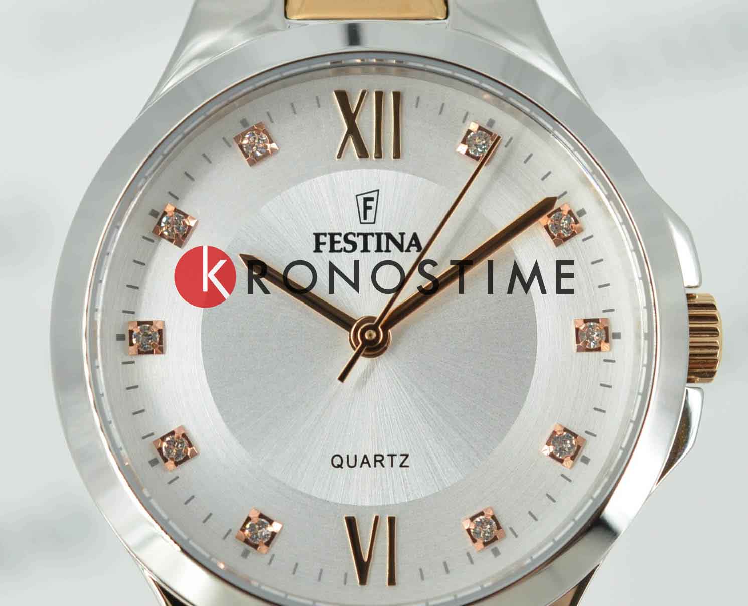Festina Festina Mademoiselle F20612/1 женские часы серебристый циферблат на запястье