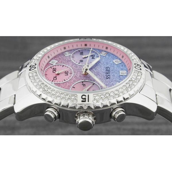 Guess Guess W0774L1 женские часы розовый циферблат на запястье