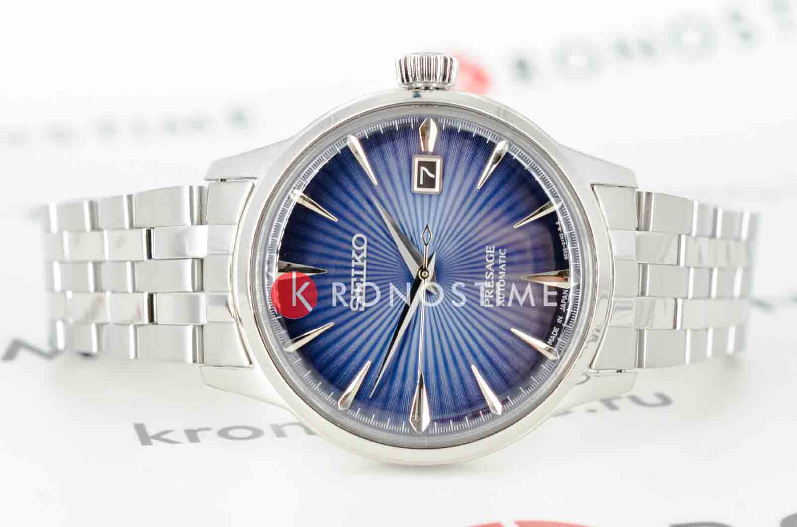 Seiko Seiko Presage SRPB41J1 , наручные мужские часы фото под углом