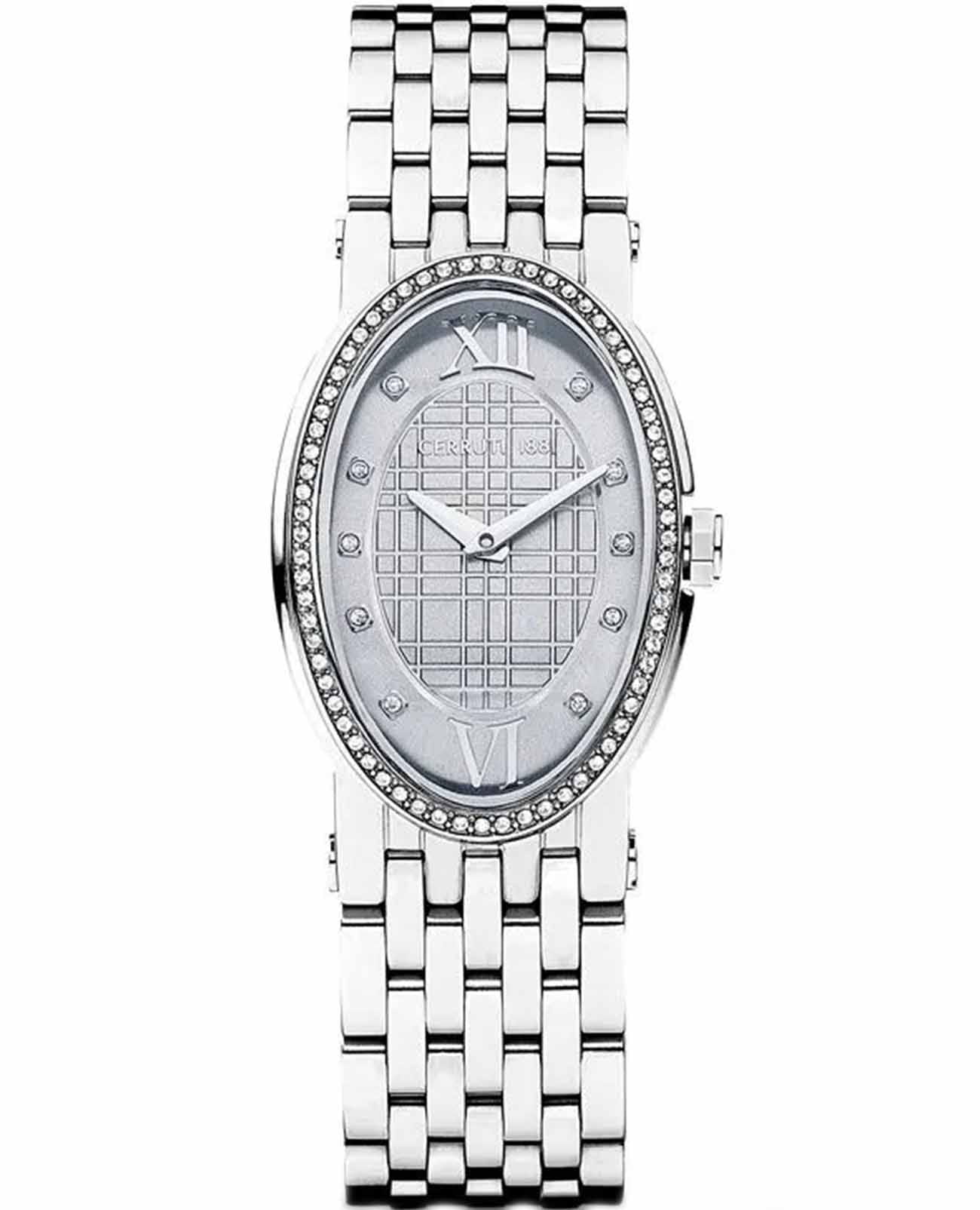 Cerruti 1881 Cerruti 1881 Norcia CIWLG2226101  CIWLG2226101 кварцевые женские часы серый циферблат, браслет нержавеющая сталь — вид спереди