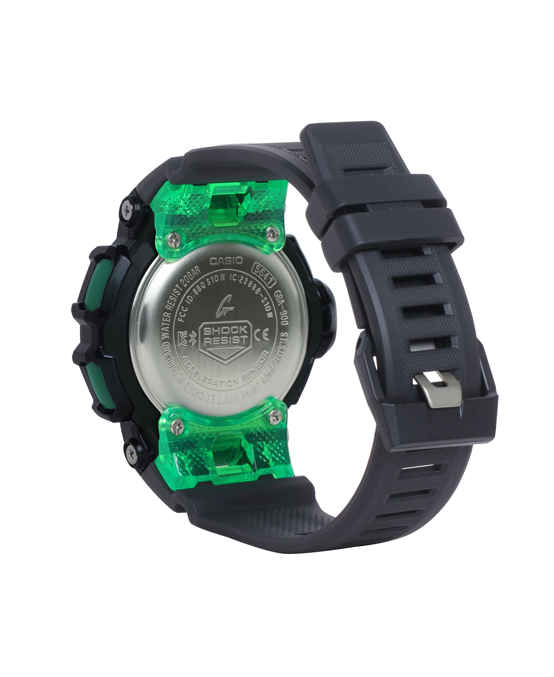 Casio Casio G-Shock GBA-900SM-1A3 G-SQUAD, наручные мужские часы фото под углом