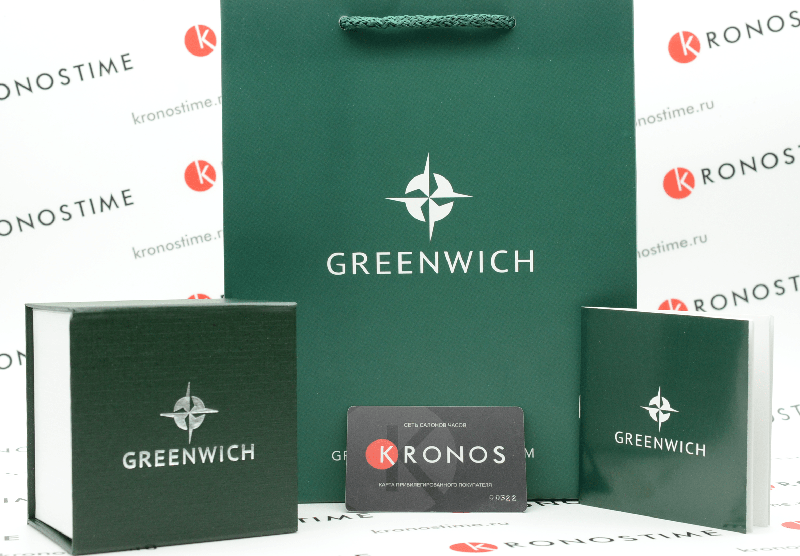 Оригинальные часы Greenwich Greenwich Bell GW 021.12.10 кварцевые калибр механизма  общий вид