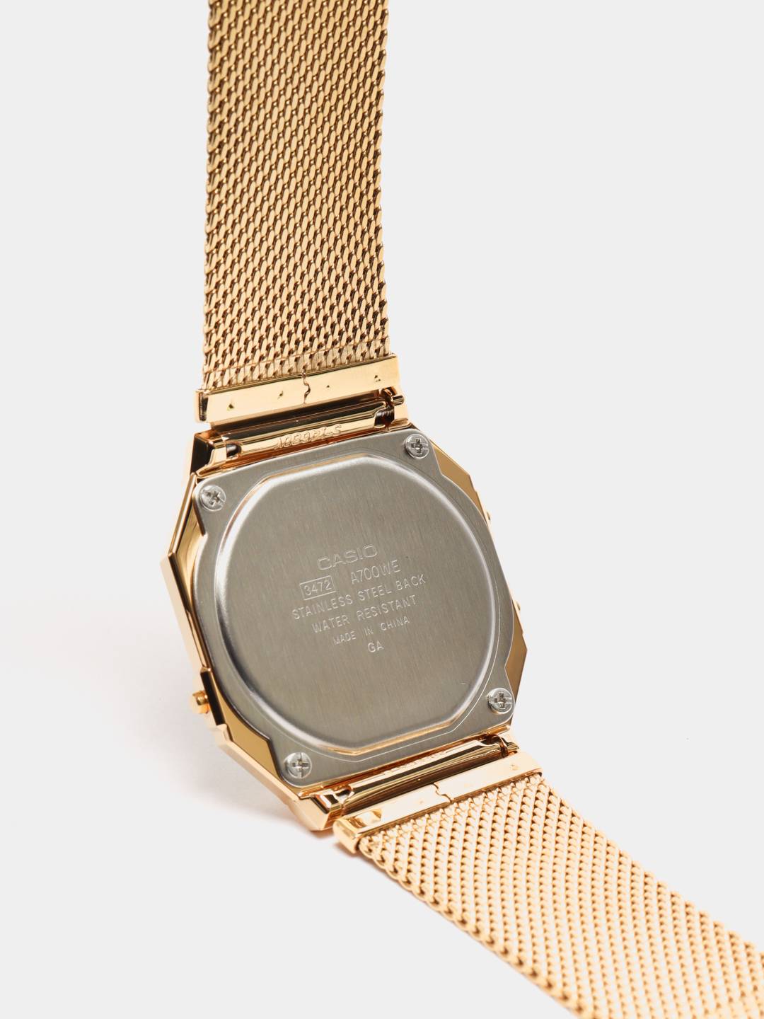 Casio Casio Collection A700WEMG-9A мужские часы золотой циферблат на запястье