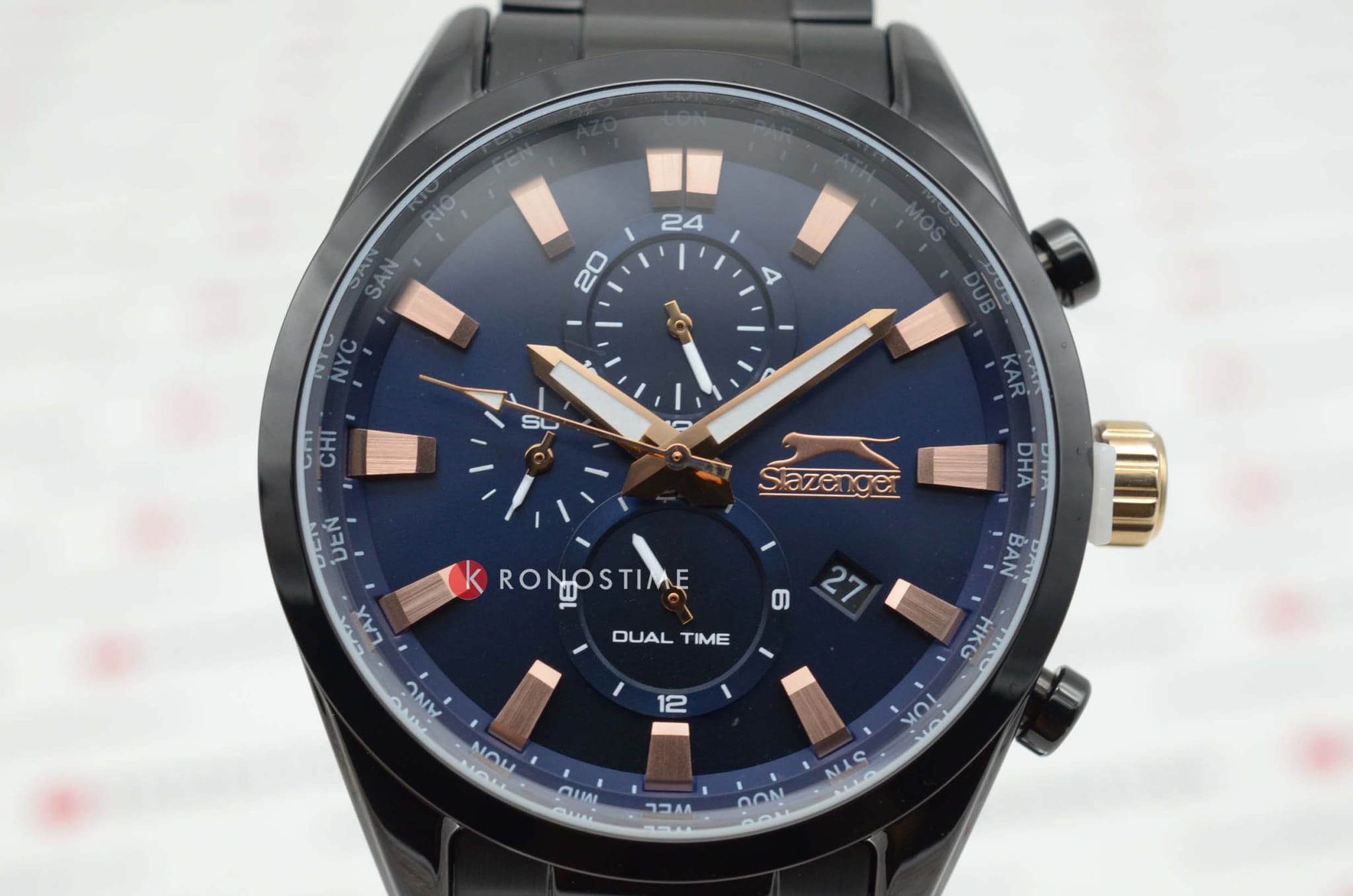 Slazenger Slazenger Multifunction SL.09.2058.2.02 , наручные мужские часы фото под углом