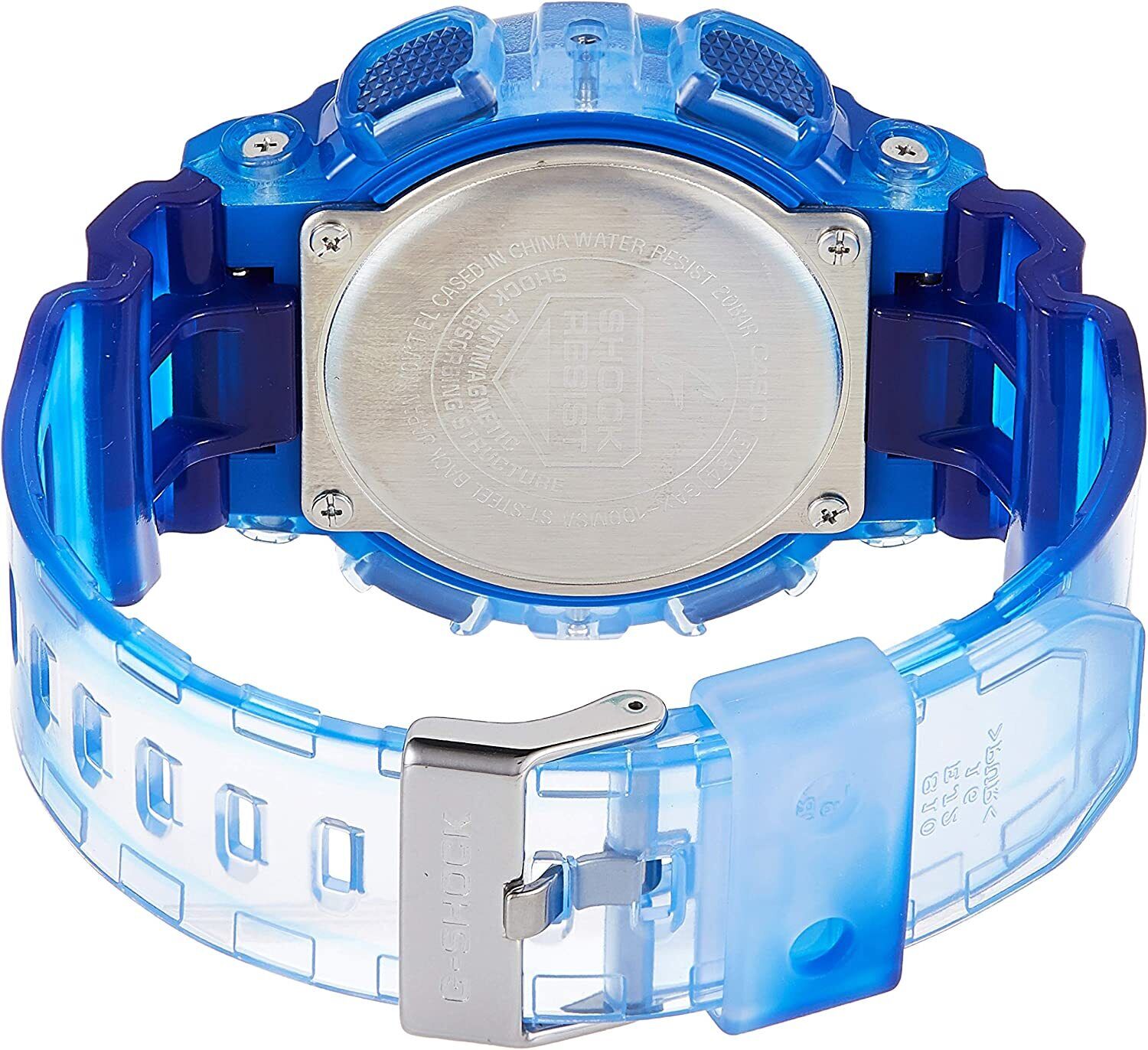 Casio Casio G-Shock GAX-100MSA-2A, g-shock япония мужские часы на браслете пластик боковой вид