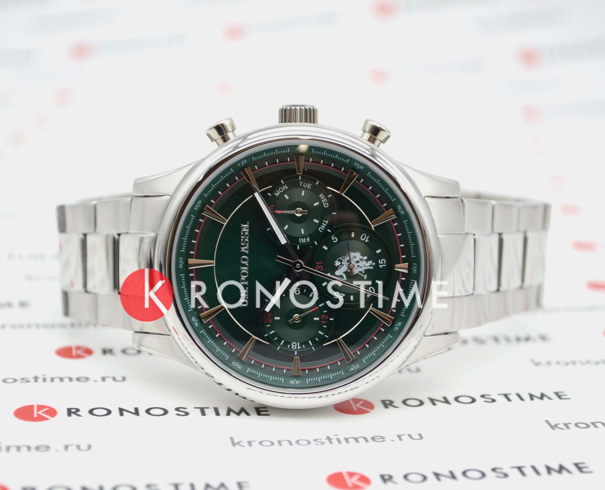 Оригинальные часы U.S. Polo Assn. U.S. Polo Assn. Crossing USPA1010-10 кварцевые калибр механизма  общий вид