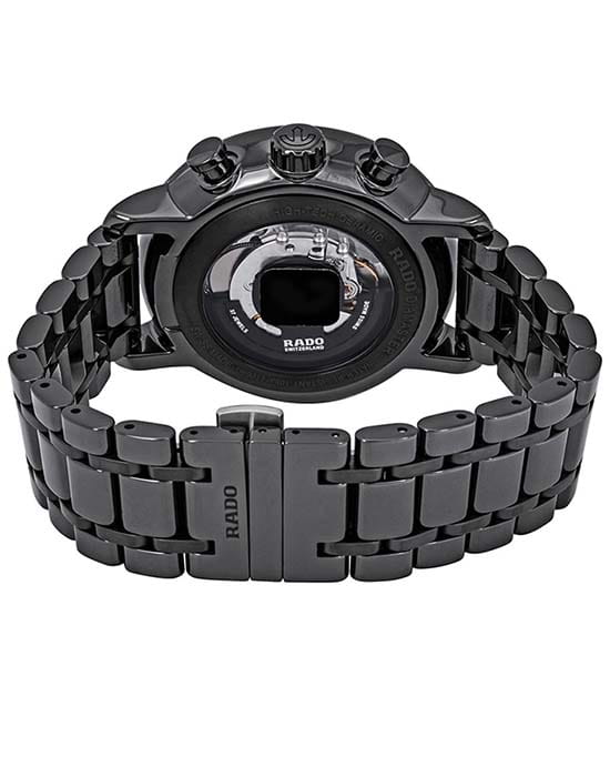 Rado Rado Diamaster R14075182, diamaster швейцария мужские часы на браслете высокотехнологичная керамика боковой вид