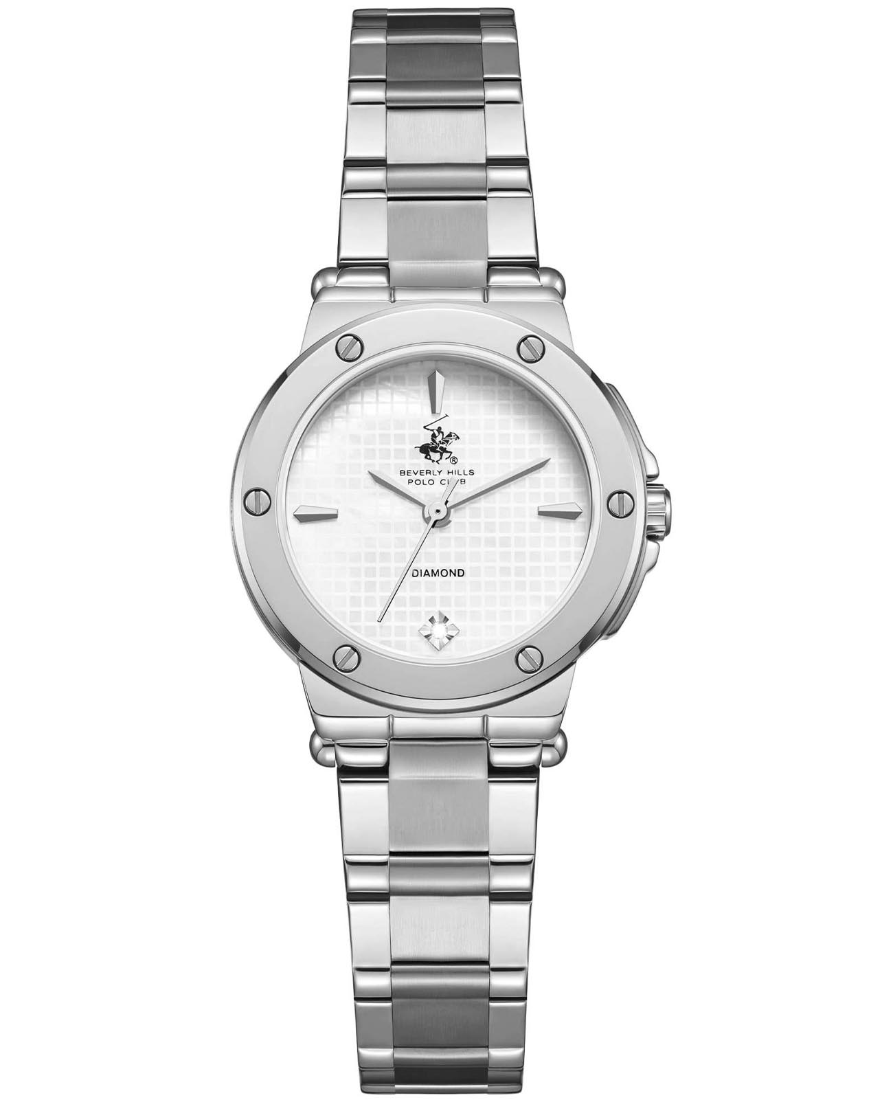 Beverly Hills Polo Club Beverly Hills Polo Club BP3769X.320  BP3769X.320 кварцевые женские часы белый циферблат, браслет нержавеющая сталь — вид спереди