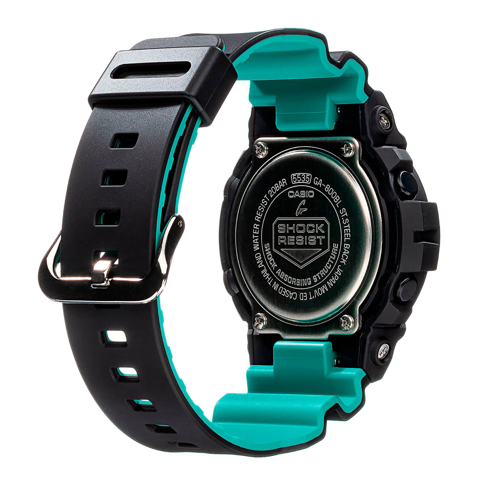 Оригинальные часы Casio Casio G-Shock GA-800BL-1A электронные калибр механизма  общий вид