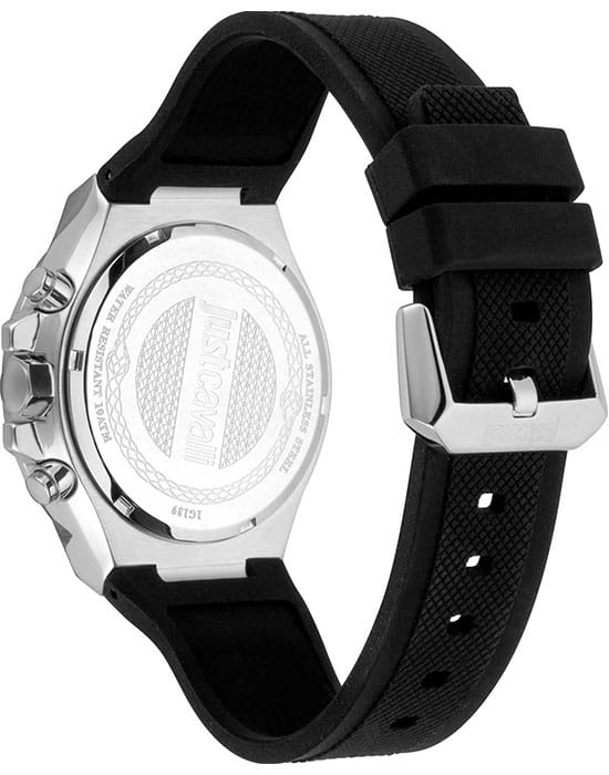 Just Cavalli Just Cavalli JC1G139P0015,  италия мужские часы на браслете силикон боковой вид