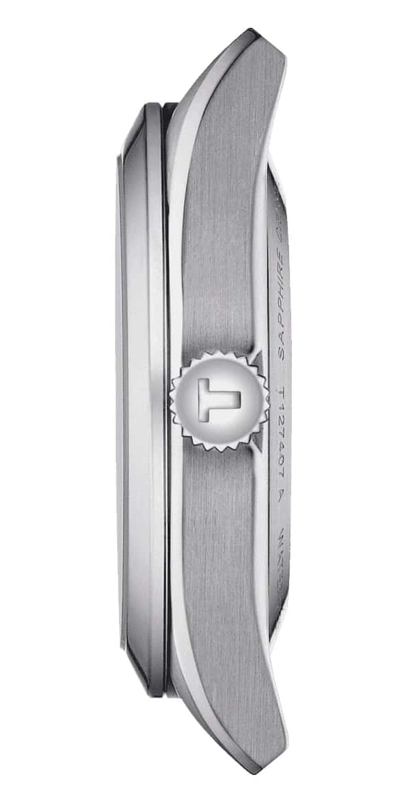 Tissot Tissot Gentleman Powermatic 80 Silicium T127.407.11.031.01 мужские часы серебристый циферблат на запястье