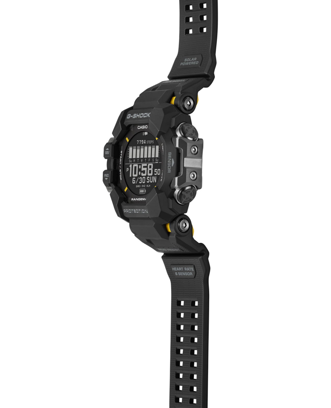 Оригинальные часы Casio Casio G-Shock GPR-H1000-1 электронные калибр механизма  общий вид