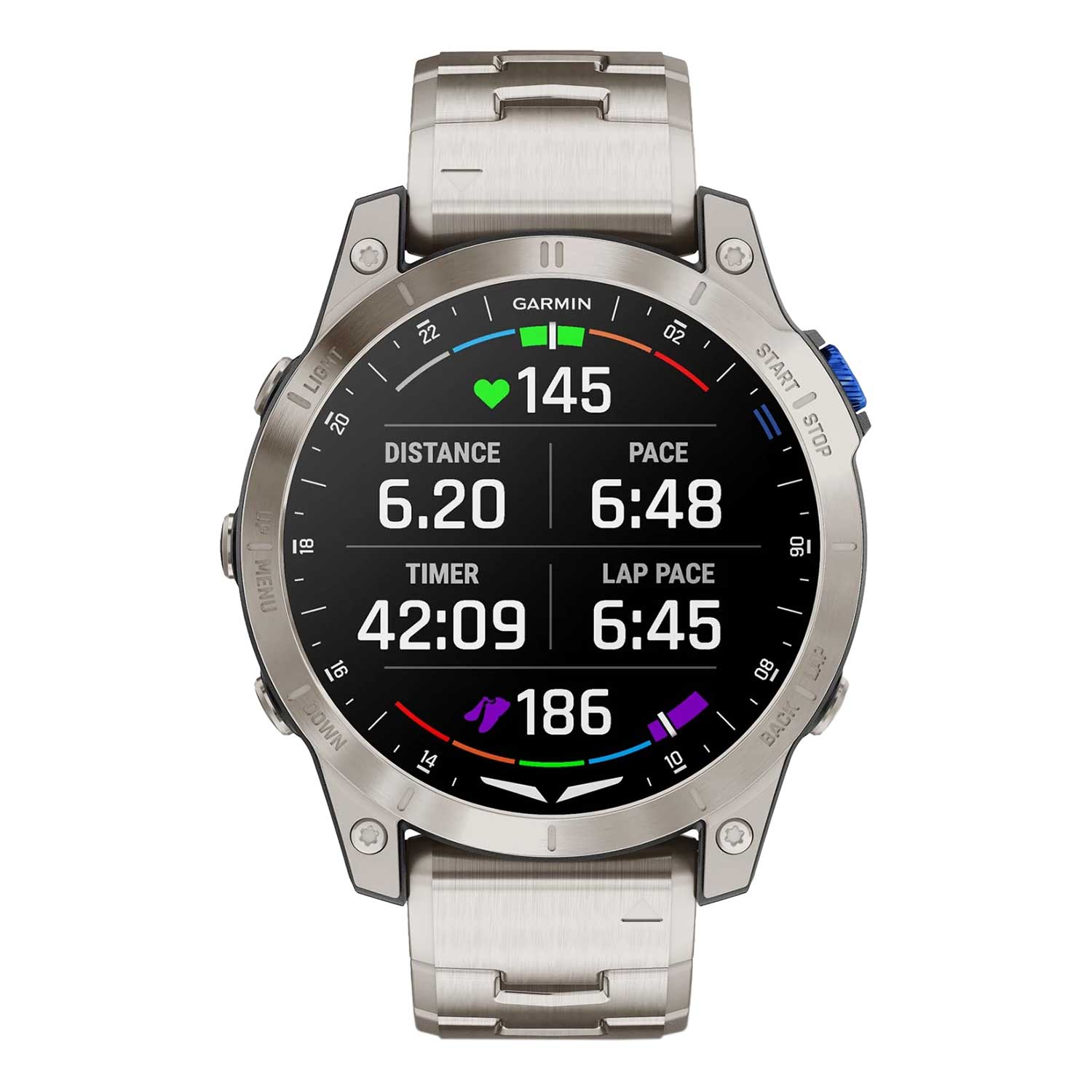 Garmin 010-02582-51 мужские часы застежка крупным планом