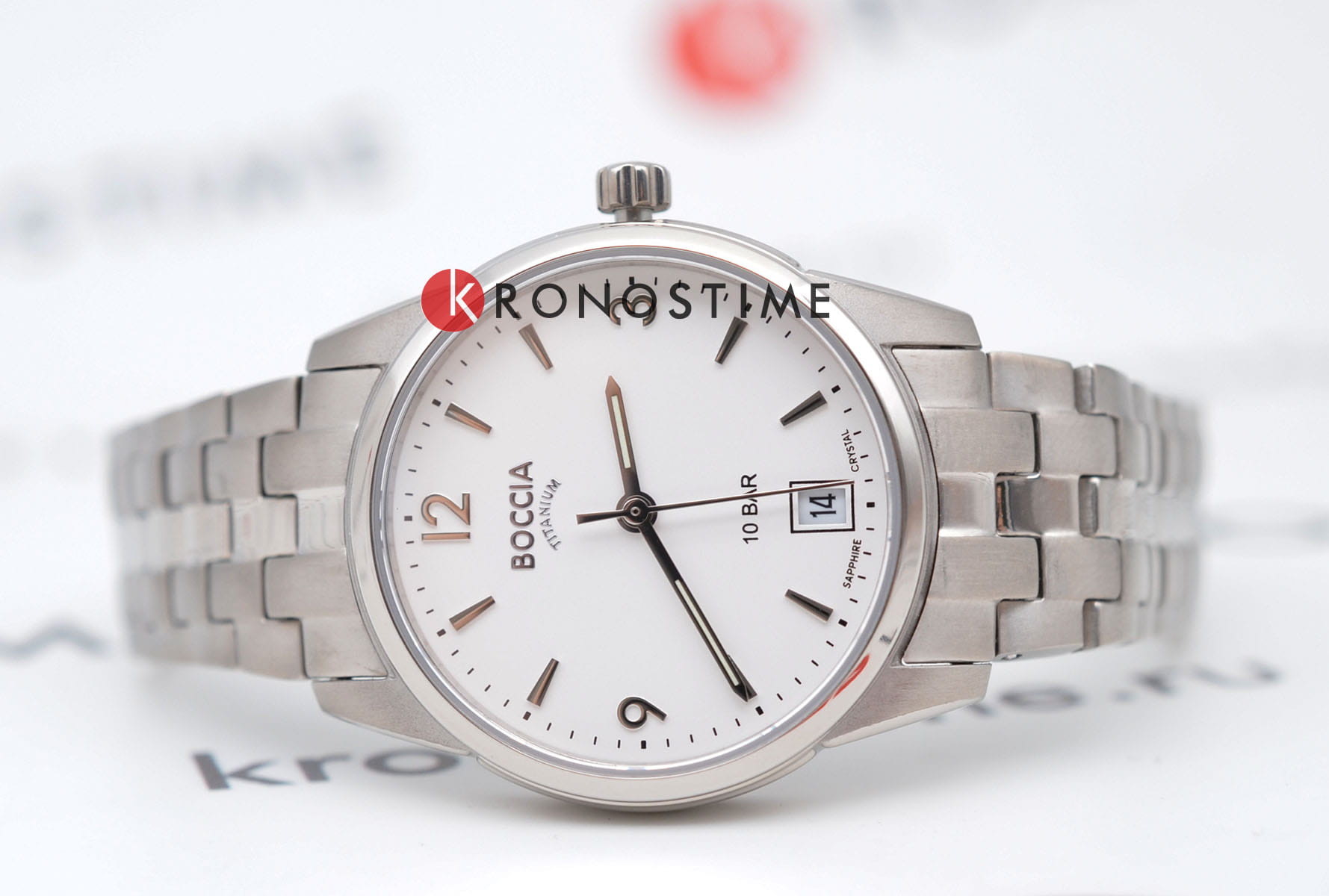 Boccia Titanium Boccia Titanium 3272-03 , наручные женские часы фото под углом