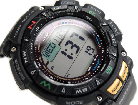 Casio Casio Pro Trek PRG-240-1E PRG - задняя крышка пластик корпуса, япония часы