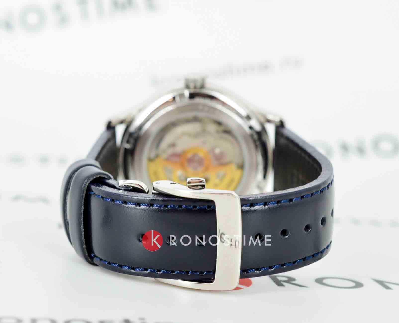 Seiko Seiko Presage SSA421J1 мужские часы синий циферблат на запястье