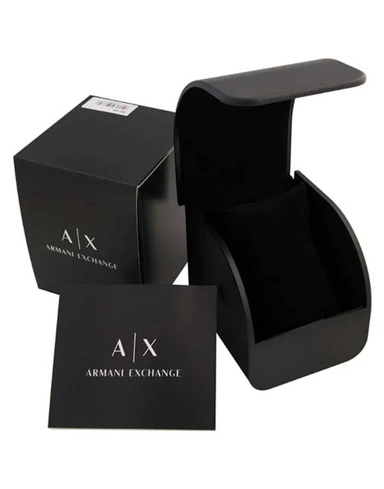 Armani Exchange Armani Exchange Cayde  AX2430 мужские часы синий циферблат на запястье