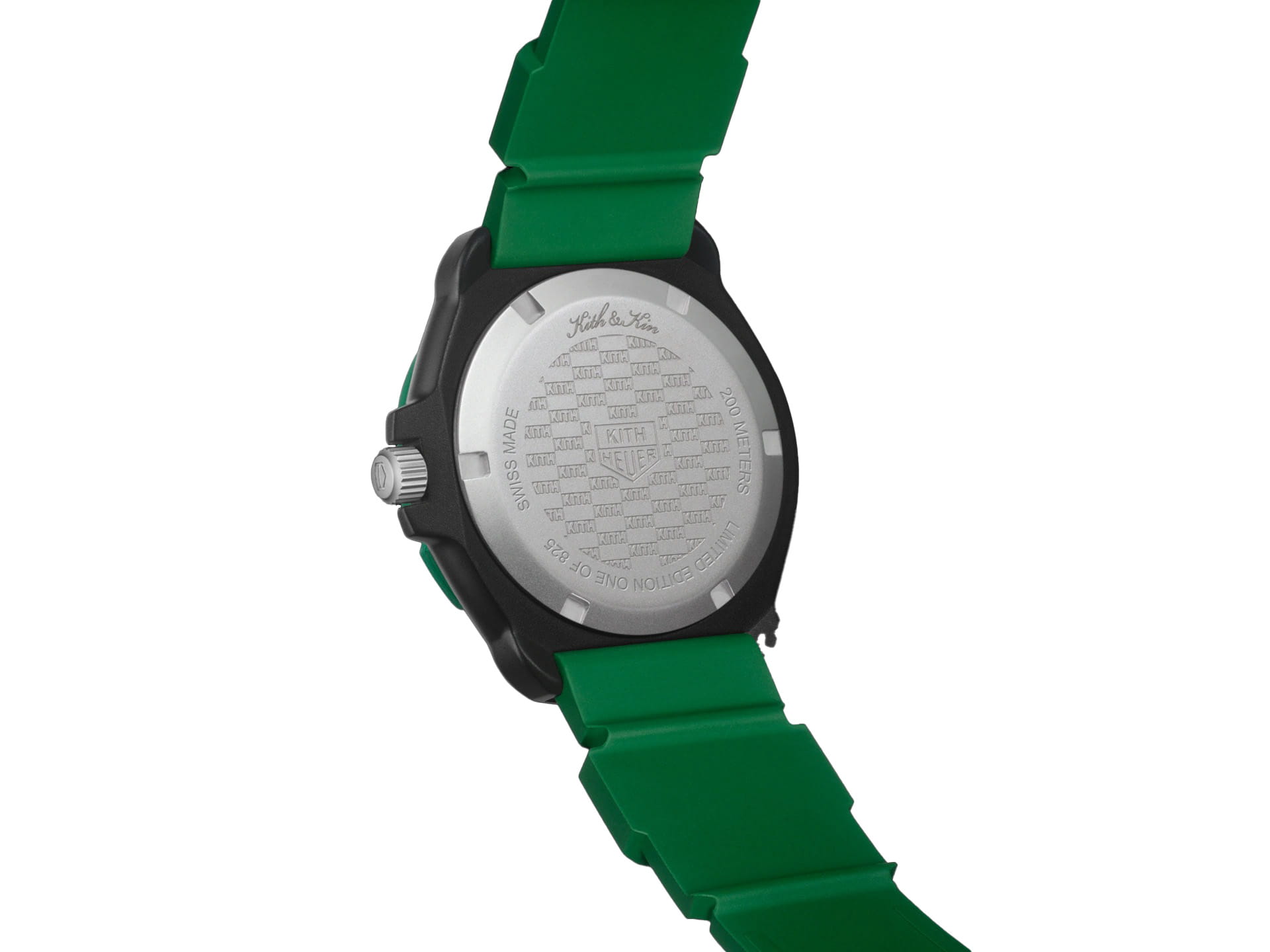 TAG Heuer TAG Heuer Formula 1 I Kith WA121L.BT0014, formula 1 швейцария мужские часы на браслете каучук боковой вид