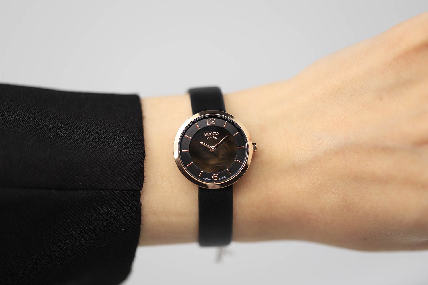 Boccia Titanium Boccia Titanium 3266-03 , наручные женские часы фото под углом