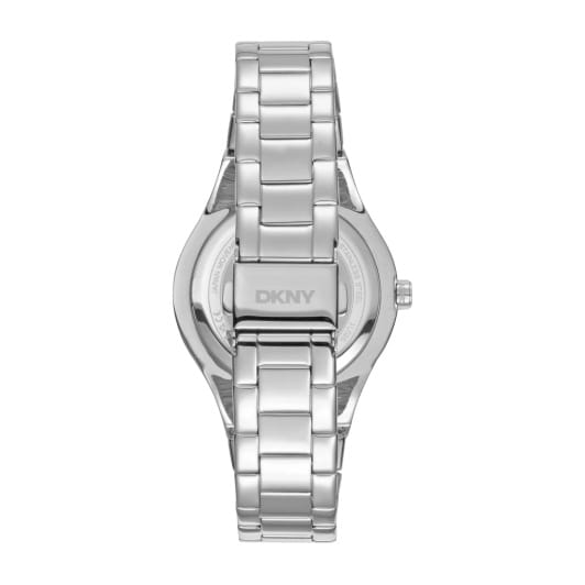 DKNY DKNY Parsons Glitz DK1L025M0025 кварцевые женские часы часы крупный план розовый циферблата