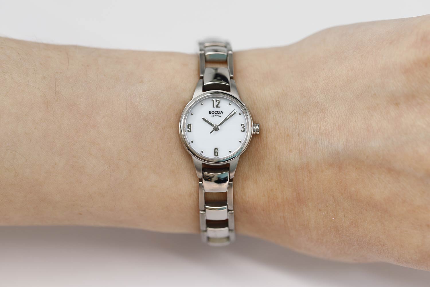 Boccia Titanium Boccia Titanium 3277-01 , наручные женские часы фото под углом