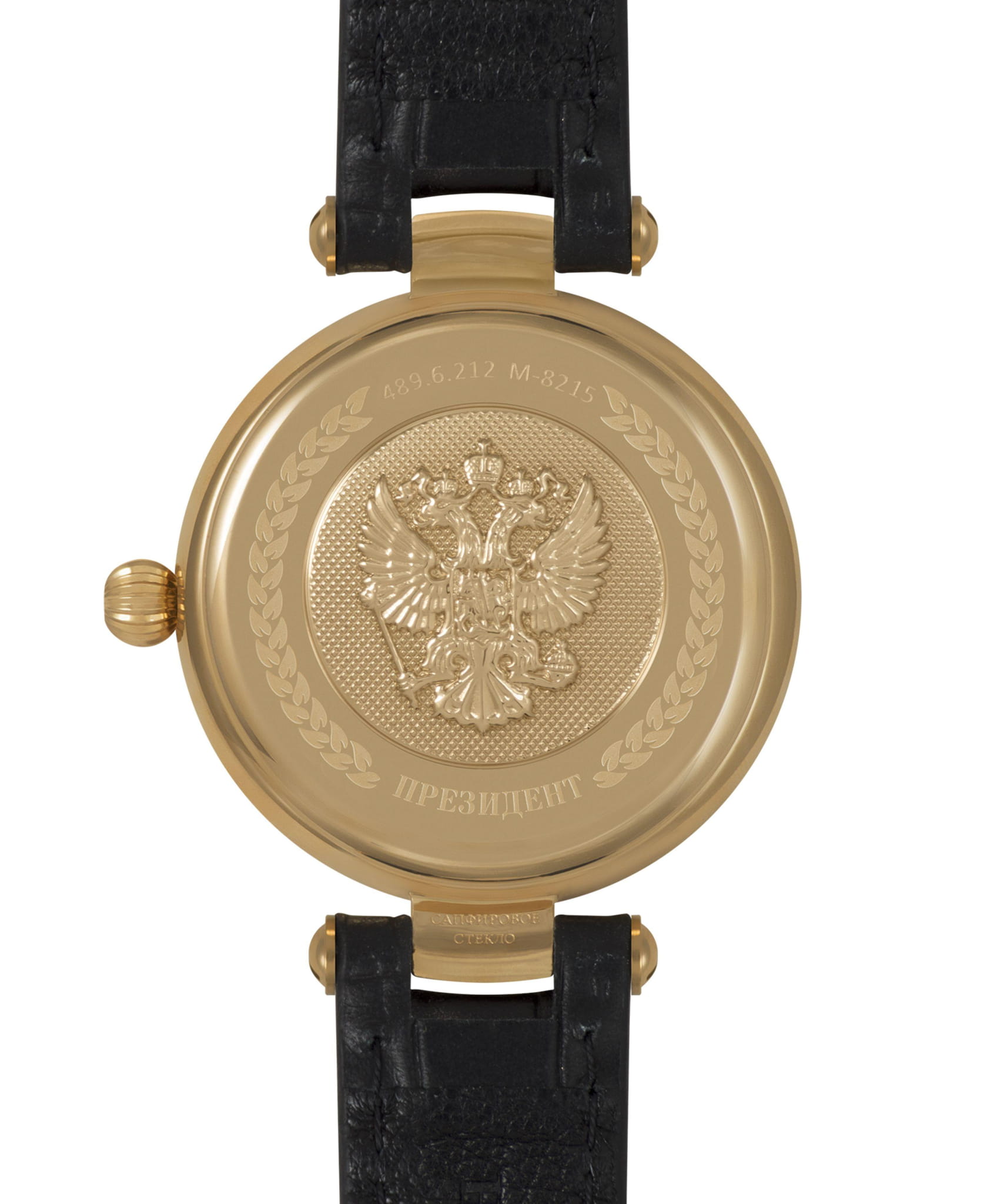 Президент Президент 4896212  - задняя крышка металл сталь корпуса, россия часы