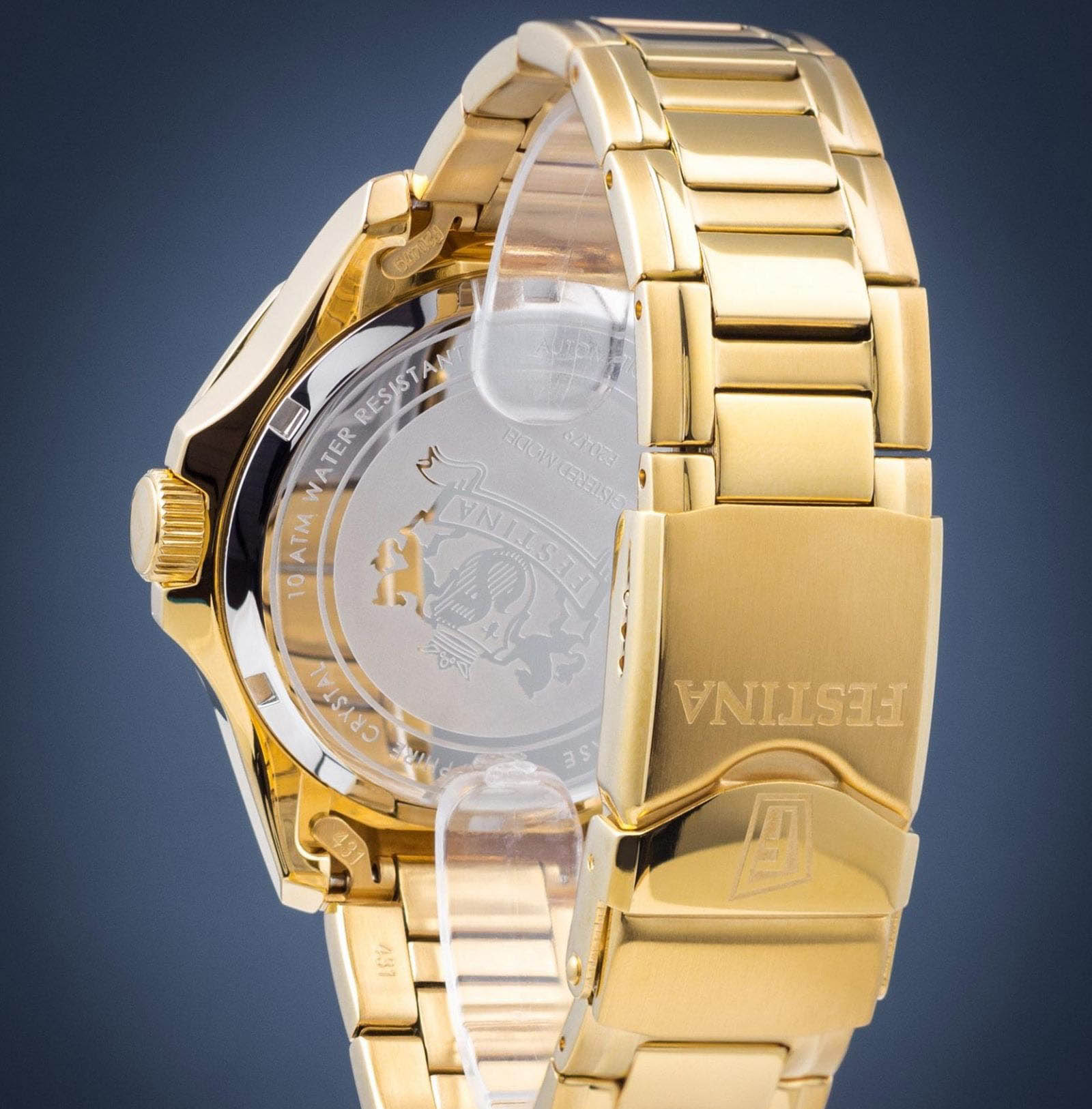 Festina Festina Automatic F20479/2  - задняя крышка металл сталь корпуса, испания часы