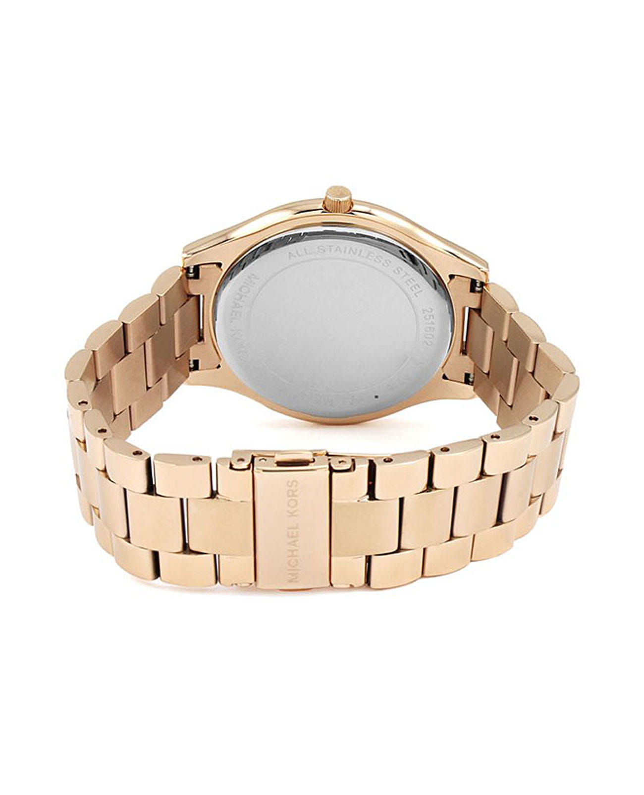 Michael Kors Michael Kors Runway MK3494,  сша женские часы на браслете сталь c pvd покрытием боковой вид