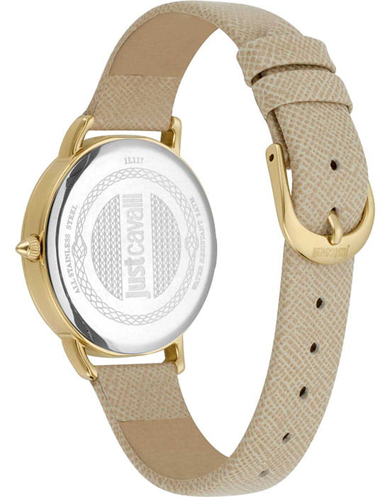 Just Cavalli Just Cavalli Logo JC1L117L0035,  италия женские часы на браслете кожаный боковой вид
