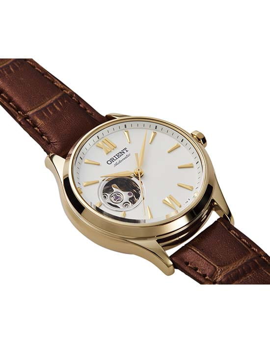 Orient Orient RA-AG0024S (RN-AG0024S), classic automatic япония женские часы на браслете кожаный боковой вид