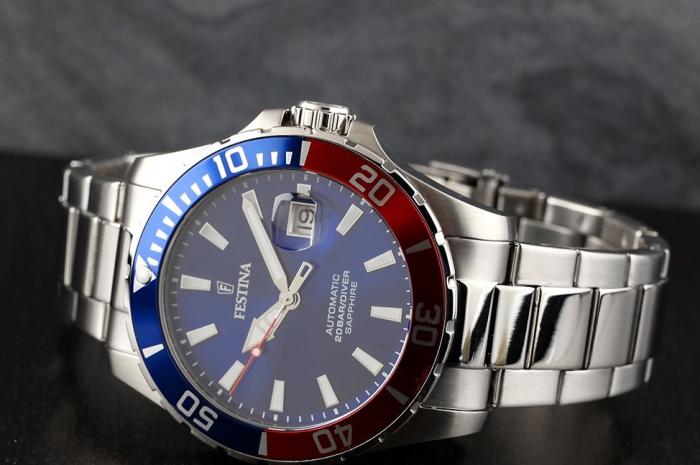 Оригинальные часы Festina Festina Automatic F20531/5 механические калибр механизма  общий вид