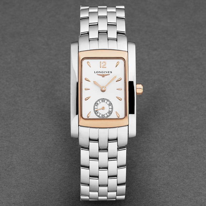 Longines Longines DolceVita L5.502.5.18.6, dolcevita швейцария женские часы на браслете нержавеющая сталь боковой вид