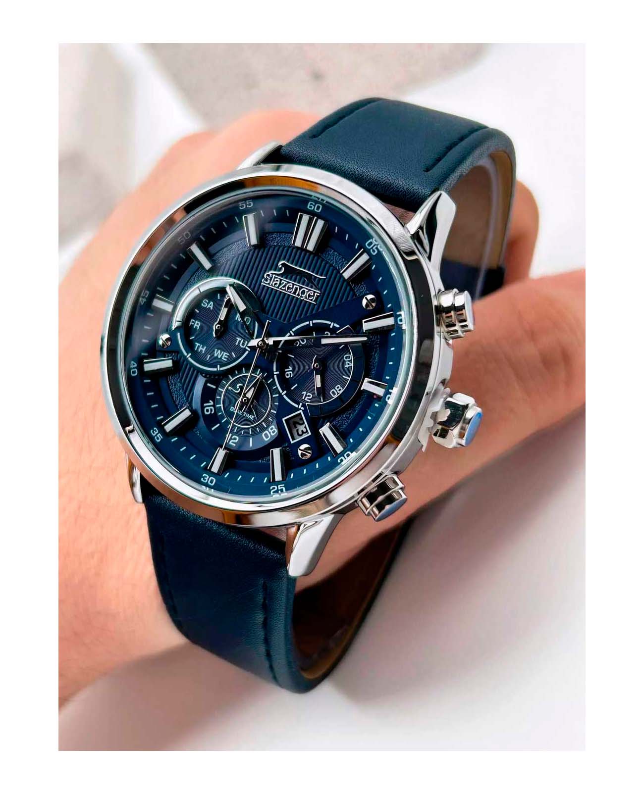 Slazenger Slazenger Multifunction SL.09.2062.2.01  — детали корпуса и кожаный