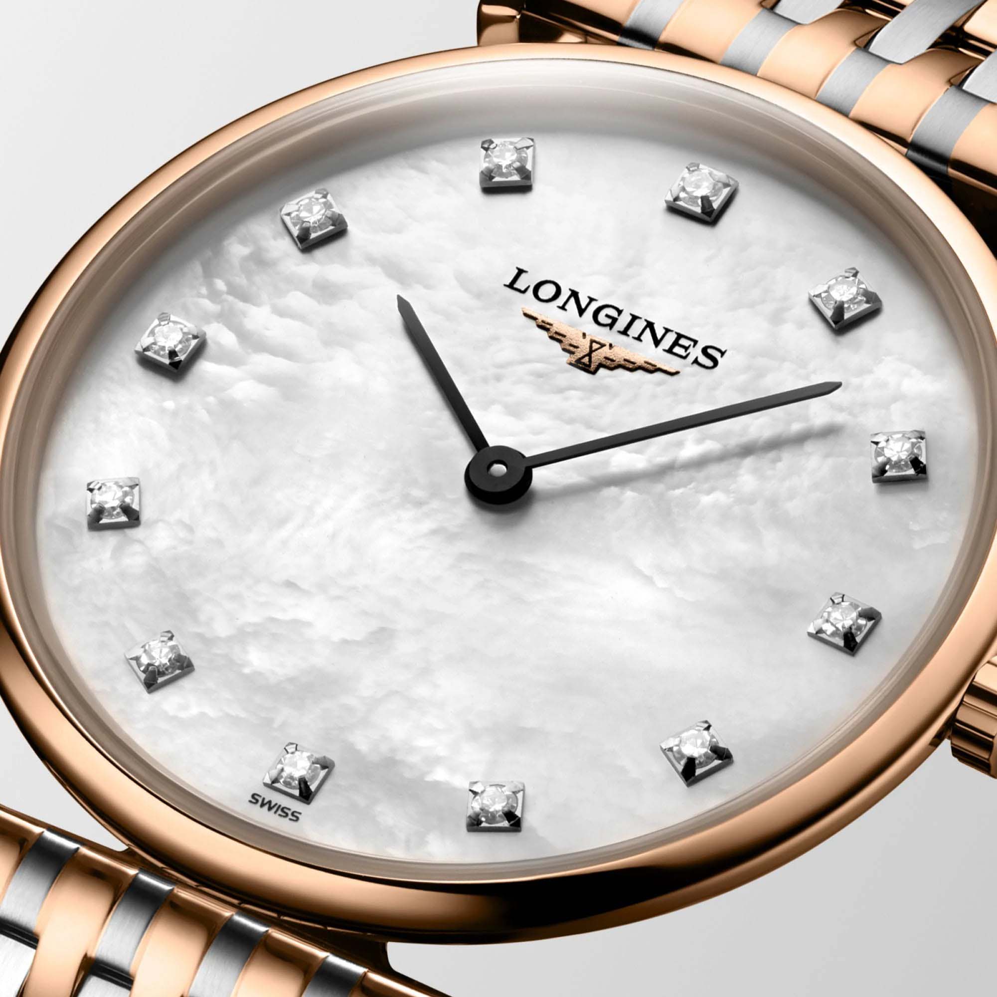 Longines Longines La Grande Classique L4.766.1.97.7 , наручные женские часы фото под углом