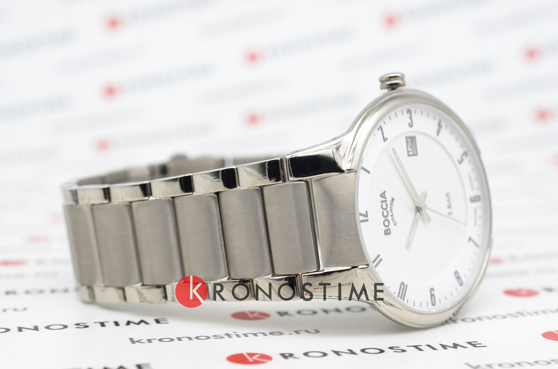 Boccia Titanium Boccia Titanium 3629-02,  германия мужские часы на браслете титановый боковой вид