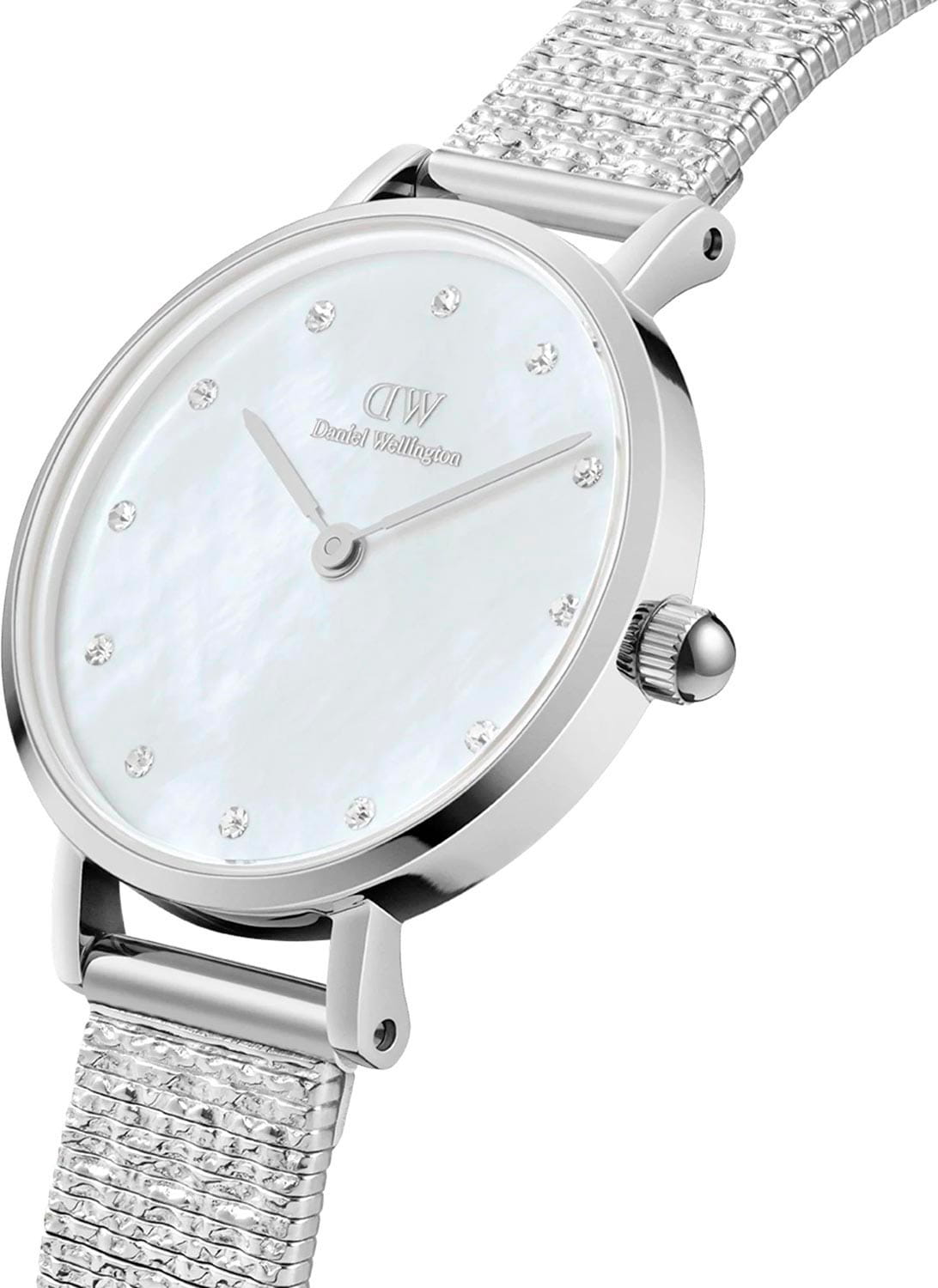 Daniel Wellington Daniel Wellington Petite Lumine Pressed Piano DW00100592 , наручные женские часы фото под углом