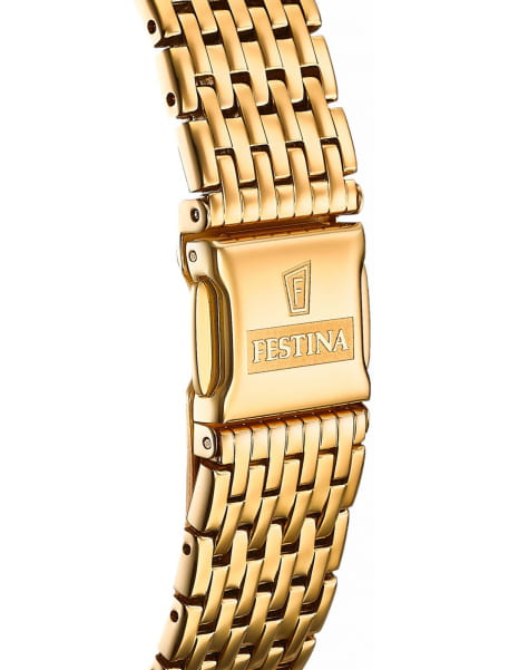 Festina Festina Classics F20020/1,  испания мужские часы на браслете нержавеющая сталь с pvd-покрытием боковой вид