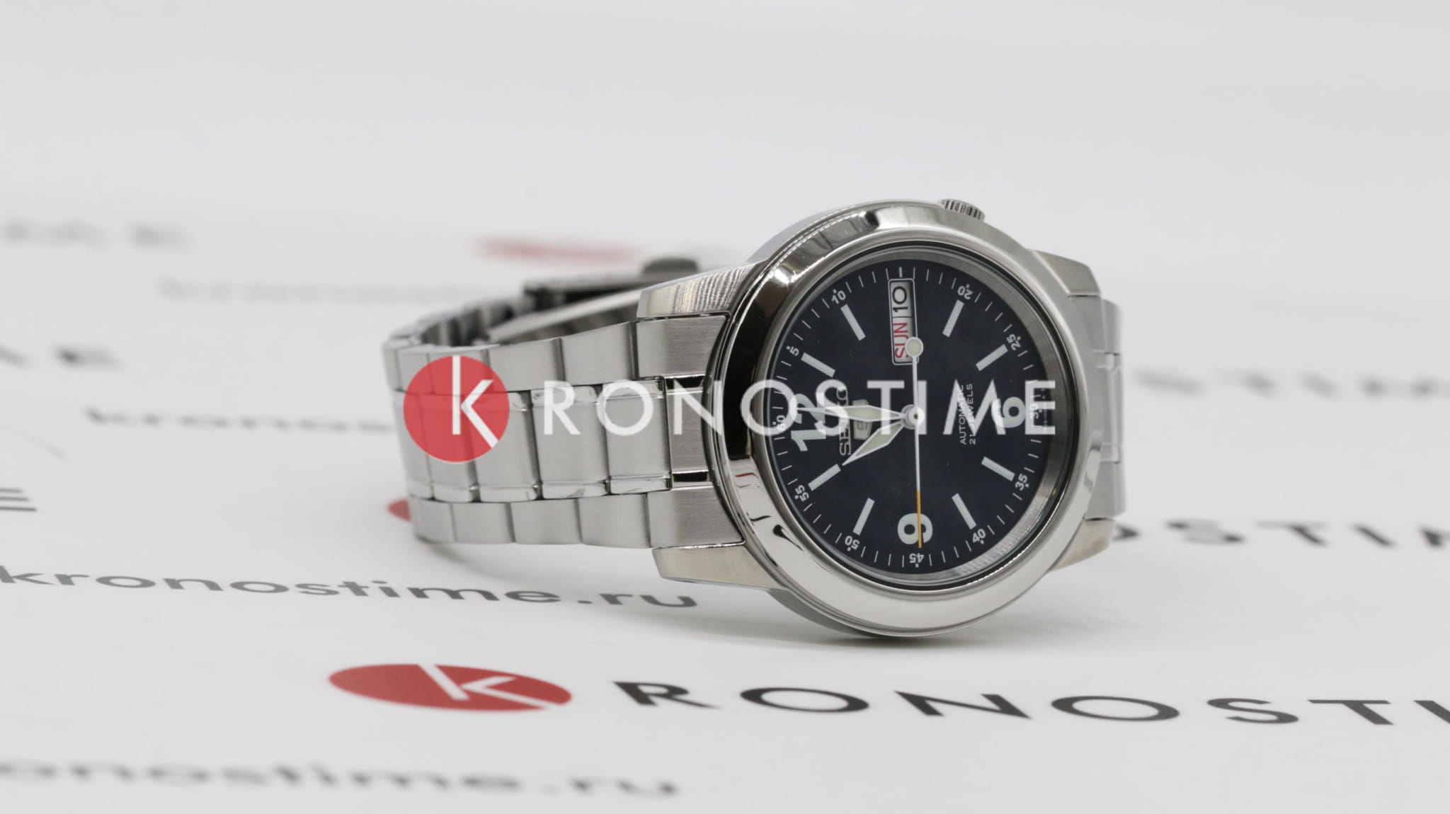 Оригинальные часы Seiko Seiko 5 Regular SNKE61K1 механические калибр механизма 7s26 общий вид