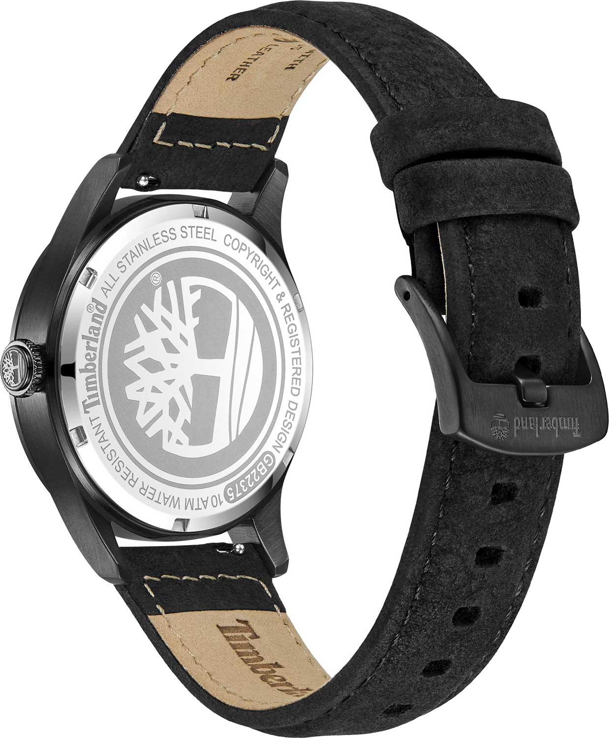 Timberland Timberland Cornwall TDWGB2237501,  сша мужские часы на браслете кожаный боковой вид