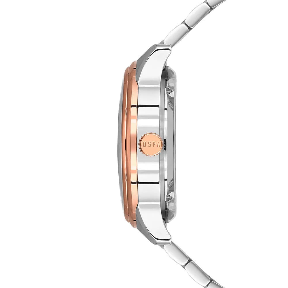 U.S. Polo Assn. U.S. Polo Assn. Crossing USPA1112-06 , наручные мужские часы фото под углом