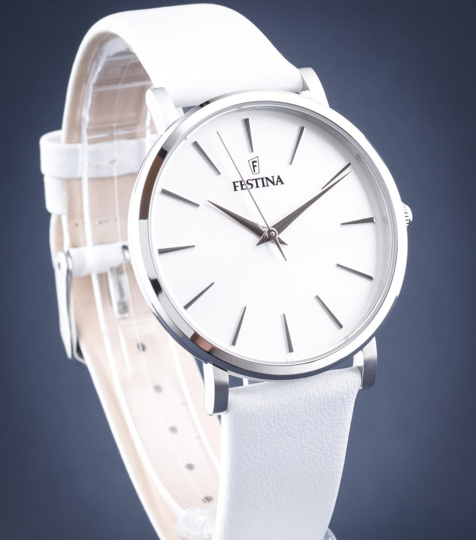 Festina F20371/3 женские часы застежка крупным планом