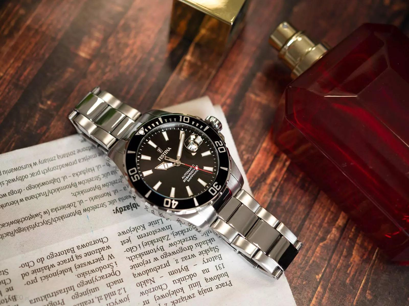 Festina Festina Automatic F20531/4,  испания мужские часы на браслете нержавеющая сталь боковой вид